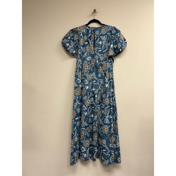 CLEOBELLA Magnolia Floral Print Leslie Midi Dress XL NWT Retail $288 - Picture 5 of 5